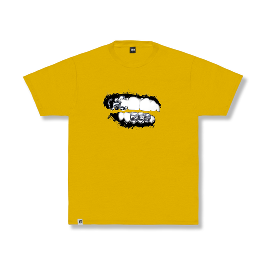 Show Teeth T - Yellow